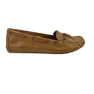 Abeo B.I.O. System Marilee Neutral Women's Brown Leather Loafers Size 6.5